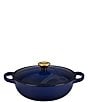 Color:Indigo - Image 1 - Eiffel Tower Collection Signature Cocotte with Gold Knob