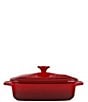 Color:Cerise - Image 2 - Eiffel Tower Collection Signature Square Covered Casserole Dish