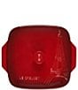 Color:Cerise - Image 3 - Eiffel Tower Collection Signature Square Covered Casserole Dish