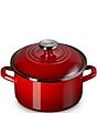 Le Creuset Enamel On Steel Petite Stockpot 3.8-Quart, Color:Cerise - Image 1