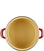 Le Creuset Enamel On Steel Petite Stockpot 3.8-Quart, Color:Cerise - Image 5