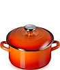 Le Creuset Enamel On Steel Petite Stockpot 3.8-Quart, Color:Flame - Image 1