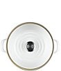 Le Creuset Enamel Steel 10-Quart Covered Shrimp Seafood Stockpot- White, Color:White - Image 4
