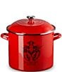 Le Creuset Enamel Steel 20-Quart Covered Lobster Seafood Stockpot- Carmin, Color:Carmin - Image 1