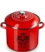 Le Creuset Enamel Steel 20-Quart Covered Lobster Seafood Stockpot- Carmin, Color:Carmin - Image 3