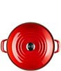Le Creuset Enamel Steel 20-Quart Covered Lobster Seafood Stockpot- Carmin, Color:Carmin - Image 4