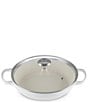 Le Creuset Enameled Cast Iron Signature Round Braiser with Glass Lid, 2.25 Qt., Color:White - Image 3