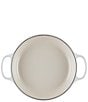 Le Creuset Enameled Cast Iron Signature Round Braiser with Glass Lid, 2.25 Qt., Color:White - Image 4