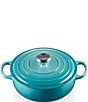 Le Creuset Enameled Cast Iron Signature Round Sauteuse, 3.5-qt., Color:Caribbean - Image 1