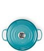 Le Creuset Enameled Cast Iron Signature Round Sauteuse, 3.5-qt., Color:Caribbean - Image 4
