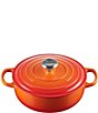 Le Creuset Enameled Cast Iron Signature Round Sauteuse, 3.5-qt., Color:Flame - Image 1