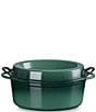 Le Creuset Enameled Cast Iron Traditional Oval Doufeu, 7.25 qt, Color:Artichaut - Image 1