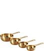 Color:Gold - Image 2 - Gold Stainless Steel Set of 4 Measuring Cups