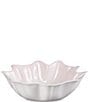 Le Creuset Iris Collection Scallop Serving Bowl, 15#double;, Color:Shell Pink - Image 2
