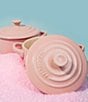 Le Creuset 8-oz. Mini Round Cocotte, Color:Chiffon Pink - Image 5