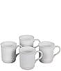 Le Creuset Mugs Set of 4, Color:White - Image 1