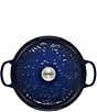 Color:Indigo - Image 3 - Olive Branch Collection Signature Braiser with Stainless Steel Knob