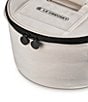 Le Creuset Round Dutch Oven Canvas Tote Bag, Color:Ecru - Image 4