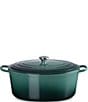 Le Creuset Signature 15.5 Quart Oval Dutch Oven with Stainless Steel Knob, Color:Artichaut - Image 1