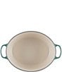 Le Creuset Signature 15.5 Quart Oval Dutch Oven with Stainless Steel Knob, Color:Artichaut - Image 3