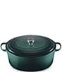 Le Creuset Signature 15.5 Quart Oval Dutch Oven with Stainless Steel Knob, Color:Artichaut - Image 5