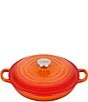 Color:Flame - Image 1 - Signature 2.25-qt Enameled Cast Iron Braiser