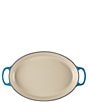 Le Creuset Signature 3-Quart Enameled Cast Iron Oval Baker with Loop Handles, Color:Marseille - Image 4