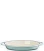 Le Creuset Signature 3-Quart Enameled Cast Iron Oval Baker with Loop Handles, Color:Sea - Image 1