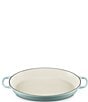 Le Creuset Signature 3-Quart Enameled Cast Iron Oval Baker with Loop Handles, Color:Sea - Image 2