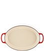 Le Creuset Signature 3-Quart Enameled Cast Iron Oval Baker with Loop Handles, Color:Cerise - Image 3