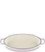 Le Creuset Signature 3-Quart Enameled Cast Iron Oval Baker with Loop Handles, Color:Shallot - Image 2