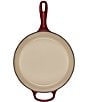 Color:Rhone - Image 3 - Signature 3.75-qt. Enameled Cast Iron Cassadou with Gold Stainless Steel Knob - Rhone