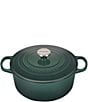 Color:Artichaut - Image 1 - Signature 5.5-qt. Round Enameled Cast Iron Dutch Oven with Stainless Steel Knob