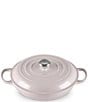 Le Creuset Signature 3.75-Quart Enameled Cast Iron Braiser, Color:Shallot - Image 1