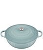 Le Creuset Signature Enameled Cast Iron Chef's Oven With Stainless Steel Knob, 7.5-Quart, Color:Sea Salt - Image 1
