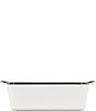 Le Creuset Signature Enameled Cast Iron Loaf Pan, 2-Quart, Color:White - Image 2