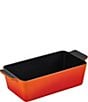 Le Creuset Signature Enameled Cast Iron Loaf Pan, 2-Quart, Color:Flame - Image 1
