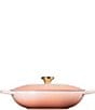 Le Creuset Signature Enameled Cast Iron Oblong Dutch Oven with Lid, 3.75 Qt., Color:Peche - Image 2