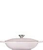 Le Creuset Signature Enameled Cast Iron Oblong Dutch Oven with Lid, 3.75 Qt., Color:Shallot - Image 2