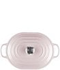 Le Creuset Signature Enameled Cast Iron Oblong Dutch Oven with Lid, 3.75 Qt., Color:Shallot - Image 3