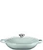 Le Creuset Signature Enameled Cast Iron Oblong Dutch Oven with Lid, 3.75 Qt., Color:Sea Salt - Image 1
