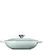 Le Creuset Signature Enameled Cast Iron Oblong Dutch Oven with Lid, 3.75 Qt., Color:Sea Salt - Image 2