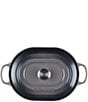 Le Creuset Signature Enameled Cast Iron Oblong Dutch Oven with Lid, 3.75 Qt., Color:Oyster - Image 3