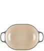 Le Creuset Signature Enameled Cast Iron Oblong Dutch Oven with Lid, 3.75 Qt., Color:Oyster - Image 4