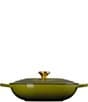 Le Creuset Signature Enameled Cast Iron Oblong Dutch Oven with Lid, 3.75 Qt., Color:Olive - Image 2