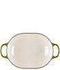 Le Creuset Signature Enameled Cast Iron Oblong Dutch Oven with Lid, 3.75 Qt., Color:Olive - Image 4