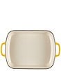 Le Creuset Signature Enameled Rectangular Roaster, 5.25 Qt. - Nectar - Image 4