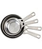 Color:Silver - Image 2 - Stainless Steel Baking Measuring Cups, Set of 4