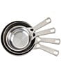 Le Creuset Stainless Steel Baking Measuring Cups, Set of 4, Color:Silver - Image 2