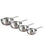 Color:Silver - Image 3 - Stainless Steel Baking Measuring Cups, Set of 4